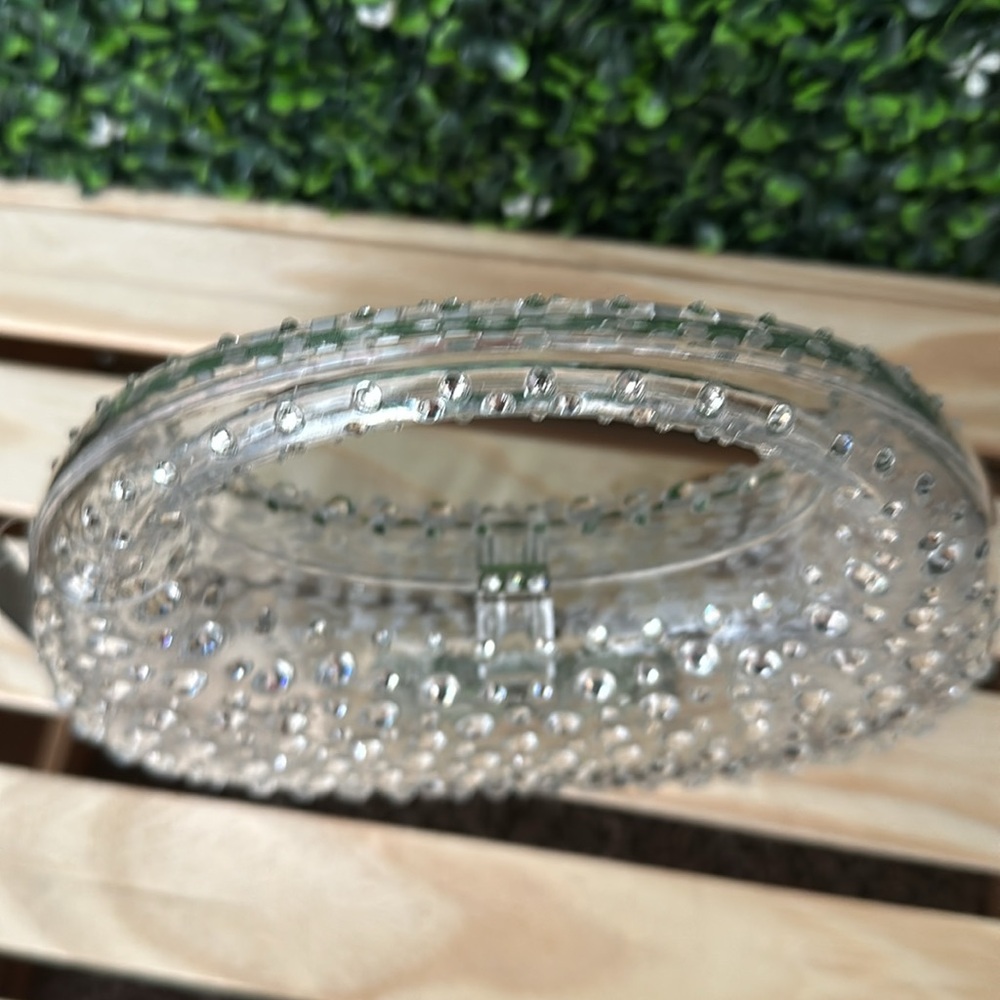 Like Dreams Clear Crystal Clutch Bag #11 - Picture 3 of 7